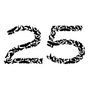 Event logo – PRS 25th Anniversary